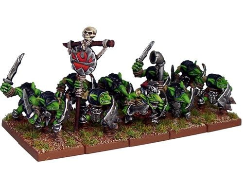 a group of 20 goblins miniatures
