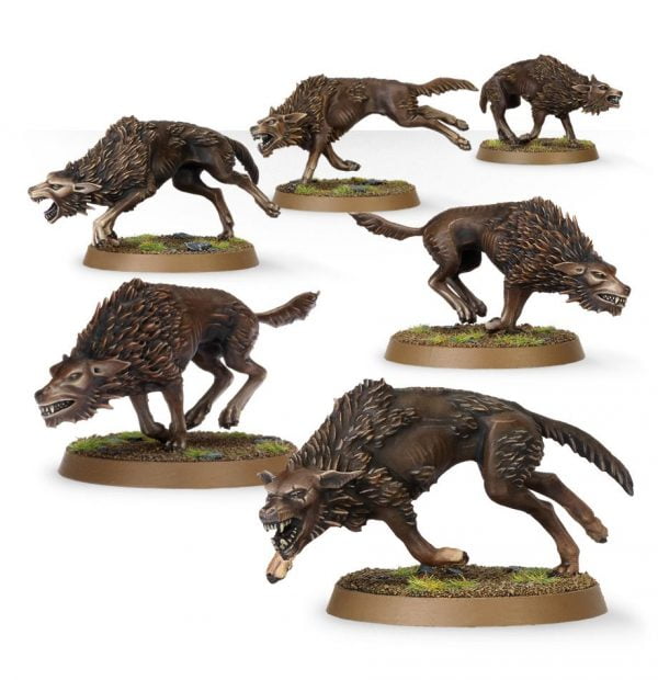 miniatures from games workshop fell wargs