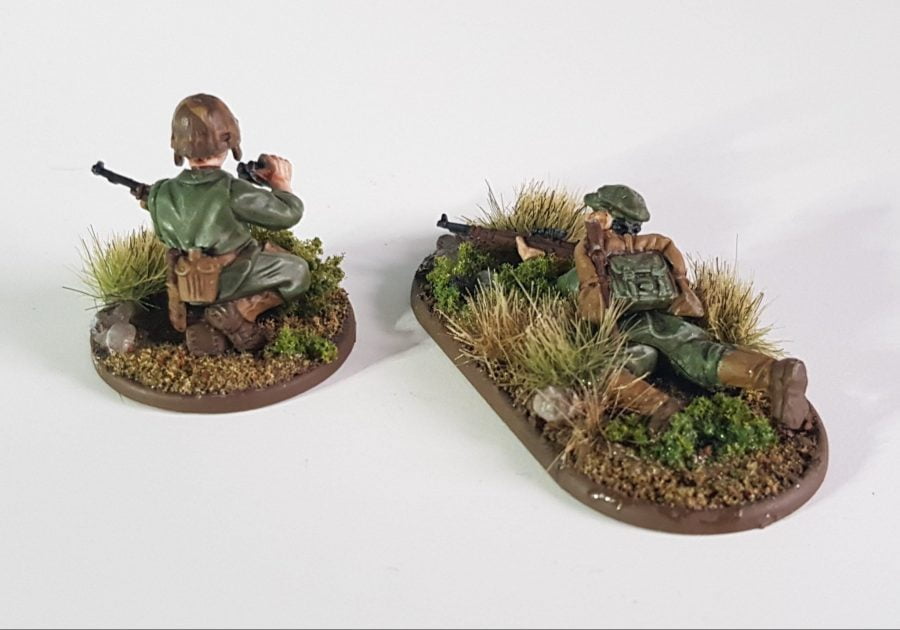 Painting USMC sniper and spotter